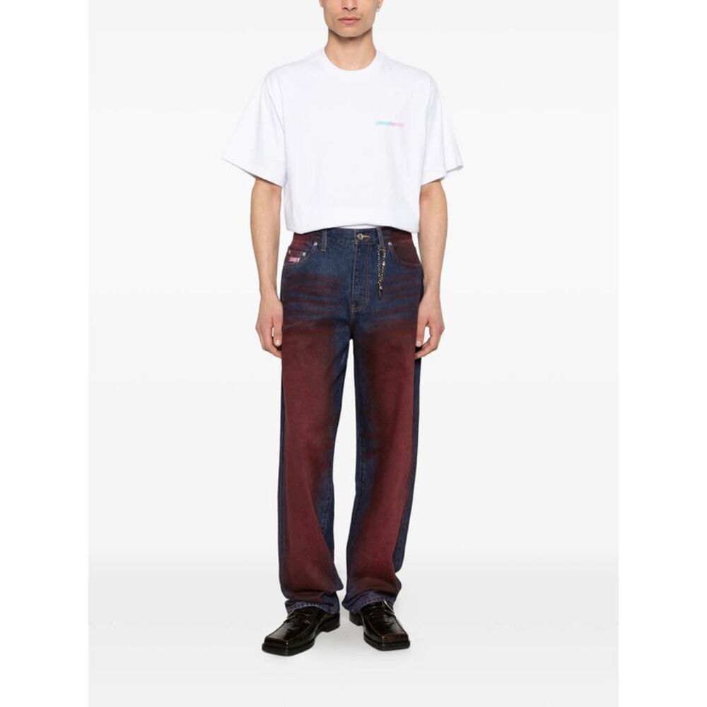 Awake Red Denim - Regular & Straight-Leg Jeans Men - Picture 4 of 5